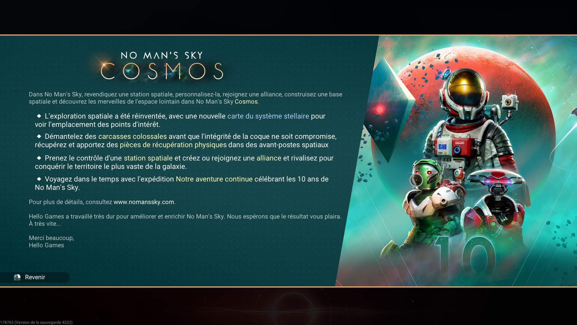 No Man's Sky COSMOS